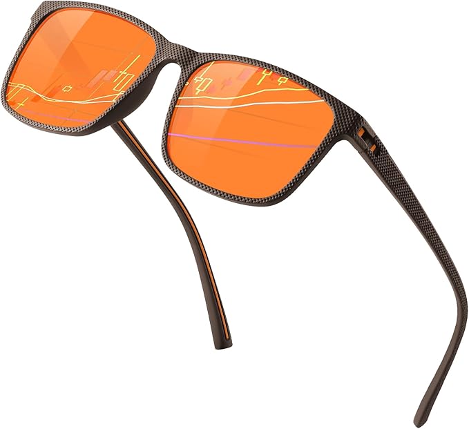 99% Blue Light Blocking Glasses Men Women Lightweight Frame Computer TV Gaming Eyeglasses Reduce Eyestrain