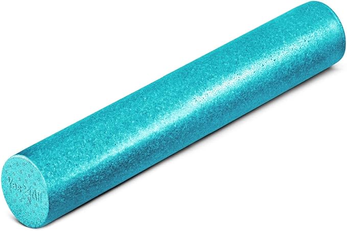 Yes4All High-Density EPP Round Back Roller Foam, Exercise Foam Roller for Yoga, Pilates & Stretching - 12, 18, 24, 36 inch