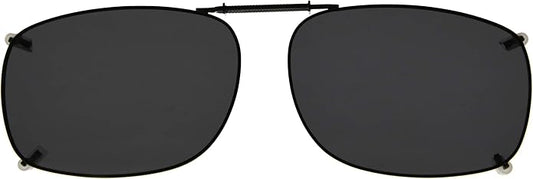 Eyekepper Large Clip On Sunglasses With Spring Draw Bar Polarized