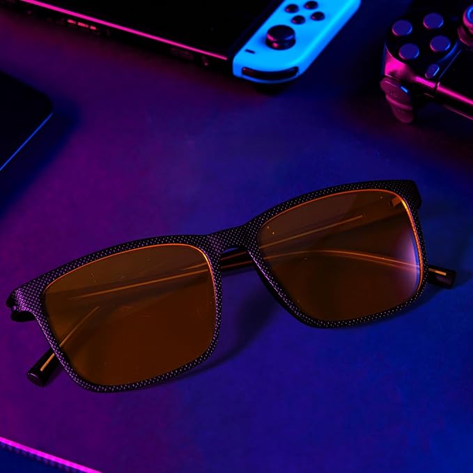 99% Blue Light Blocking Glasses Men Women Lightweight Frame Computer TV Gaming Eyeglasses Reduce Eyestrain