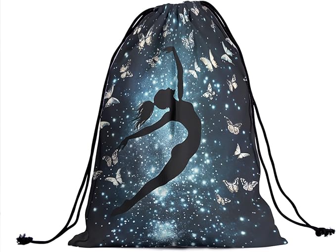 Nerxy Pet Gymnastics Grip Bag Dog Cat Drawstring Grip Bags Puppy Shoe Bag Gym Storage Pouch