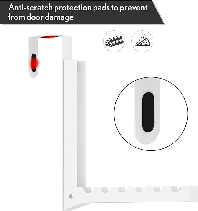 1 Pack Over The Door Hanger Hooks for Clothes, Small Portable Clothes Drying Rack for Laundry, Heavy Duty Foldable Rack for Coat Clothing Towels Hanging