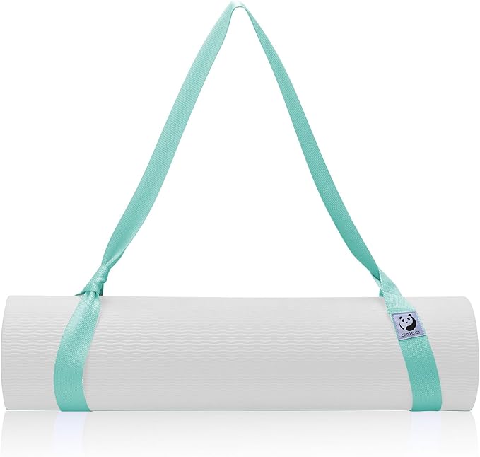 Slim Panda Yoga Mat Straps for Carrying, Adjustable Yoga Mat Carrier, Yoga Mat Sling(Yoga Mat Not Included)