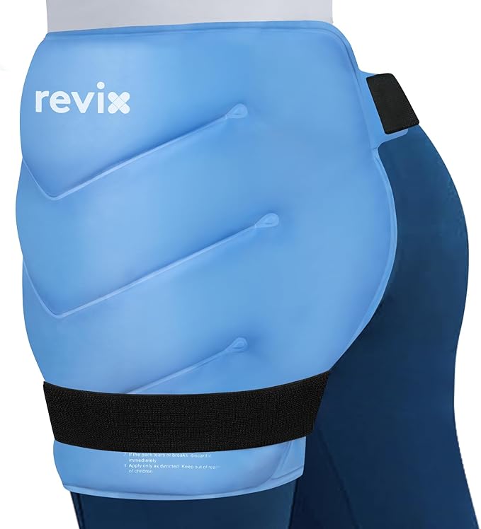 REVIX Extra Large Cold Pack for Hip Replacement, Reusable Ice Pack for Hip Flexor, Post-Workout Recovery, After Hip Surgery Must Have