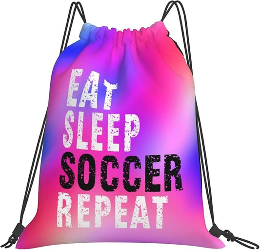 Gymnastics Drawstring Backpack Light Gym String Bag Pink Water Resistant Sackpack Sport Yoga Daypack For Womens Mens