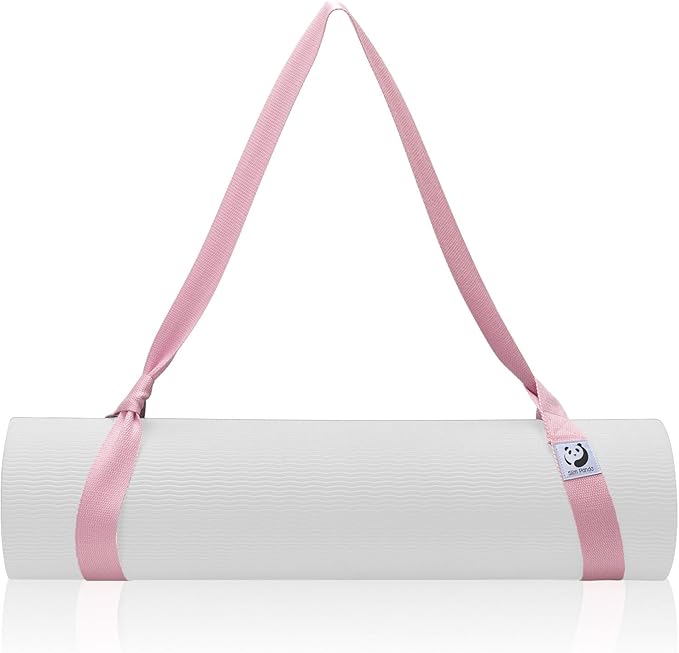 Slim Panda Yoga Mat Straps for Carrying, Adjustable Yoga Mat Carrier, Yoga Mat Sling(Yoga Mat Not Included)