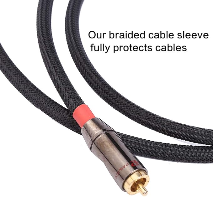 Keco 100ft – 1/2 inch PET Expandable Braided Cable Sleeve – Wire Sleeving for Audio Video and Other Home Device Cable Automotive Wire - Black