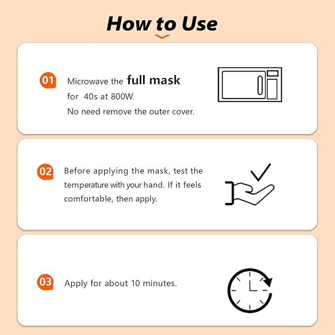 Natural Microwave Heated Eye Mask for Stye Eye Treatment -Moist Heat Warm Compress for Eyes -Premium Silk Eye Mask for Dry Eyes, Sinus, MGD-10 min Heat Therapy -Washable Cover & Adjustable Strap