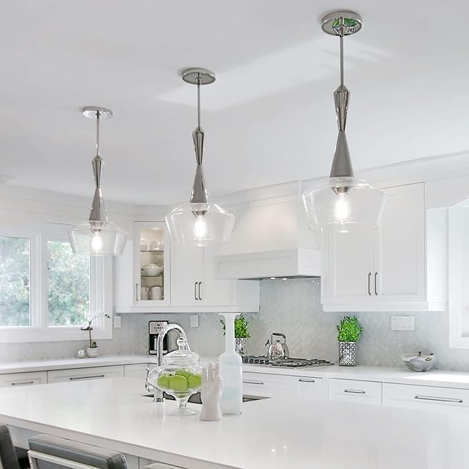 Ascher Vintage LED Edison Bulbs, 6W, Equivalent 60W, Non-Dimmable, Daylight 5000K, 700Lumens, ST58 Antique LED Filament Bulbs with 80+ CRI, E26 Medium Base, Clear Glass, Pack of 12