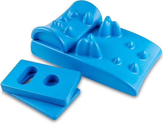 Kanjo Flex Height Acupressure Neck Pain Relief Cushion - Height Adjustable Cervical Traction & Pressure Point Device for Muscle Tension & Relaxation - Helps Relieve Neck Pain