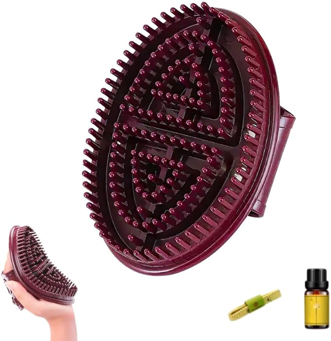 Meridian Brush Massage Brush, Beauty Salon Professional Custom Meridian Brush, Full Bodys Relaxation Comb Massage Tools