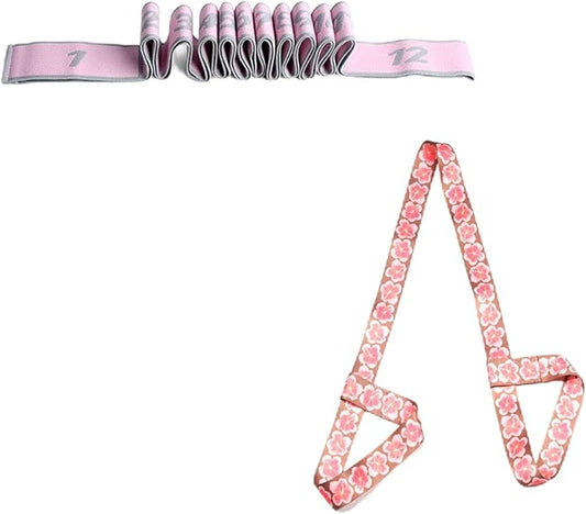 Yoga Mat Carrier Strap, Adjustable Thick Straps Sling for Carrying Large Mats, Stretching Ban