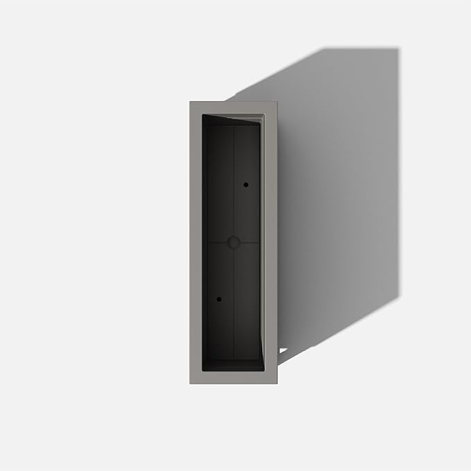 Veradek Block Series Raised Long Box Planter for Patio & Garden | Durable All-Weather Use with Aluminum Stand | Modern Décor for Herbs, Flowers