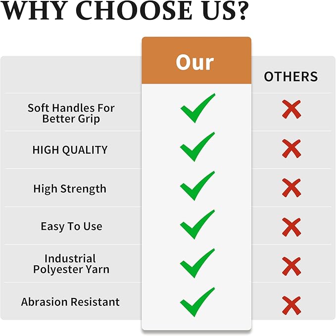 Stretching Strap Yoga Strap, 10 Loops Non-Elastic Stretch Bands Helps Women and Men Improve Flexibility for Home Workout, Physical Therapy, Pilates, Exercise, Dance, Comes with Door Anchor