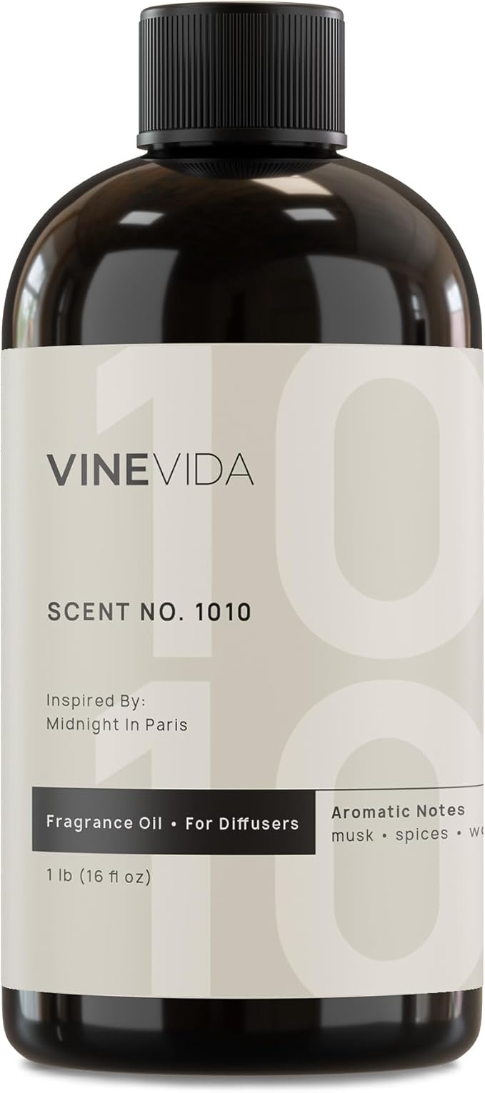 VINEVIDA (16oz) Hotel Fragrance Collection Diffuser Oil - Hotel Scents Diffusers for Home - Cold Air Diffuser Oil - Hotel Scent Essential Oil - Scent No.1010 Inspired by Hotel Costes