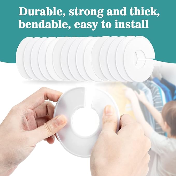 30pcs Closet Dividers Baby Clothes Organizers - Girl Boy Closet Organizers Clothes Dividers Closet Labels Closet Separators Garment Organizer Boutique Clothing Rack Dividers Hanger Dividers Hanger