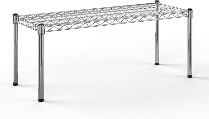 14" Deep x 36" Wide x 14" Height Wire Shelving Kit | 1-Tier | NSF Commercial Storage Rack Unit