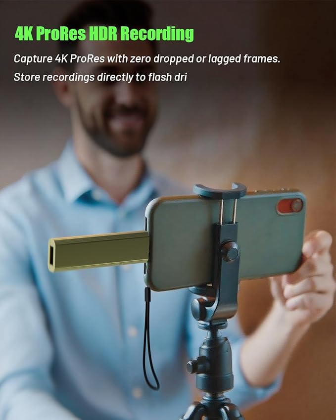 1TB Portable SSD, Up to 1000MB/s, USB 3.2 Gen 2 External Solid State Drive, Dual USB-C & USB-A Ports, Push-Pull Design, Compatible with iPhone 15/16/17, Android, Mac, Windows