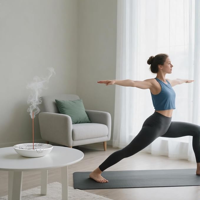 Incense Holder Spiritual Witchy Minimalist Decor for Home Decoration 6.2 ” Width