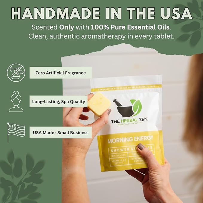 Aromatherapy Shower Steamers Gift Set, Shower Bombs Made in The USA, Relaxation Gift for Women, Lavender Shower Steamers for Women, Eucalytus Shower Steamer, Mothers Day Gifts