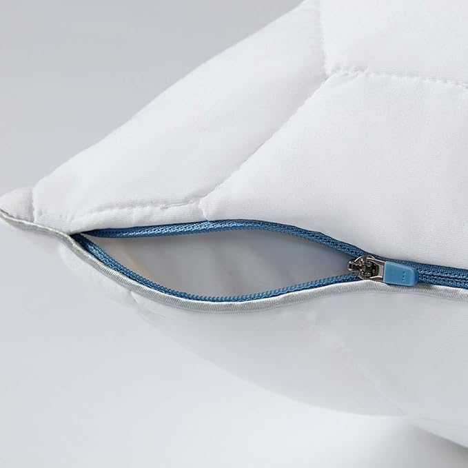 SHEEX Original Performance Down-Alternative Back and Stomach Sleeper Pillow, Cooling Pillow with Support, Standard/Queen