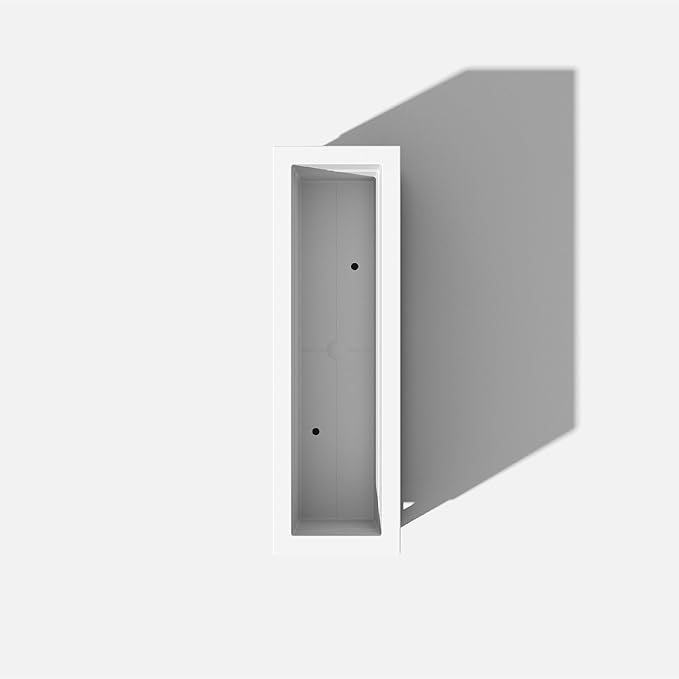 Veradek Block Series Raised Long Box Planter for Patio & Garden | Durable All-Weather Use with Aluminum Stand | Modern Décor for Herbs, Flowers