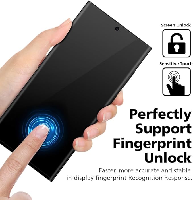 3-Pack for Samsung Galaxy A56 5G Flexible TPU-EPU Screen Protector [Not Glass] [0.1S Fingerprint Unlock] [Real-Time Self-Healing] HD Clear, Unbreakable, Bubble Free Easy Installation with Alignment Jig