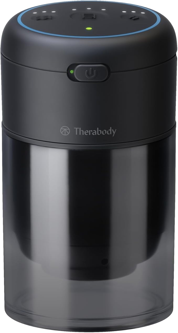 Therabody TheraCup - Portable Cupping Massage Therapy for Localized Muscle Tension Relief & Blood Circulation in Back, Shoulders, Legs and Body - Smart Cupping Therapy with ThermaVibration Technology