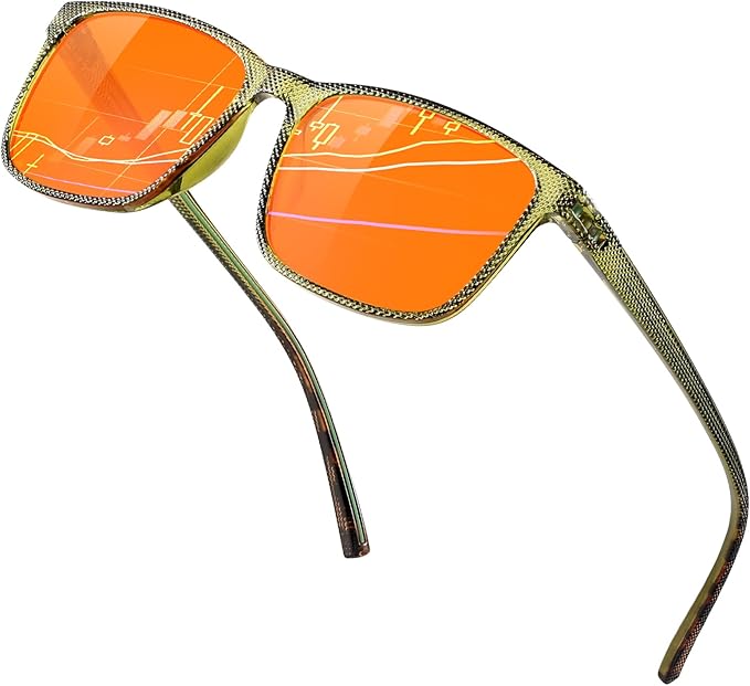 99% Blue Light Blocking Glasses Men Women Lightweight Frame Computer TV Gaming Eyeglasses Reduce Eyestrain