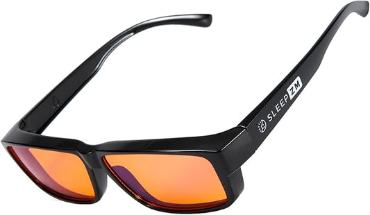 100% Blue Light Blocking Glasses - Women + Men - Better Sleep - Anti Eye Strain Protection - Computer Screens Gaming