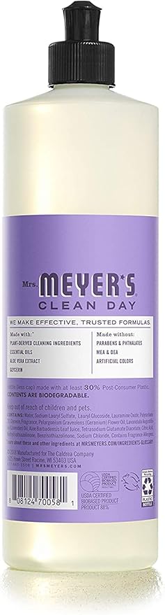 Mrs. MEYER'S CLEAN DAY Variety Dish Soap Scent (Lilac + Mint + Peony)
