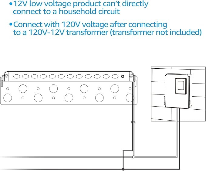 LEONLITE 8-Pack 12 Inch LED Hardscape Lighting, Update Retaining Wall Lights, LED Landscape Lighting, 12-24V AC/DC Paver Light Low Voltage, 3W/5W/7W Dimmable Outdoor Step Lights, 5000K Daylight, ETL