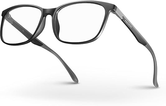 Prospek Mens Blue Light Glasses,CARBON - High Optical Quality Lenses and Ultra Light Frame