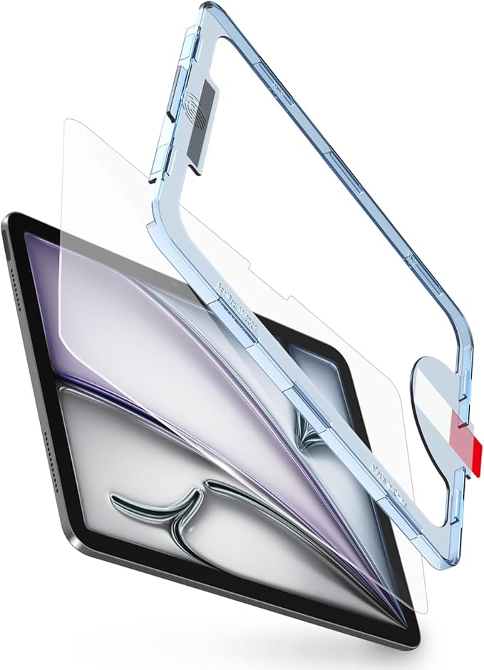 bersem Screen Protector Compatible with iPad Air 11 Inch M3 2025 / M2 2024, Tempered Glass, Ultra Clear, Anti-Scratch, Case Friendly, EZ Kit, 1 Pack
