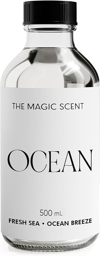 Ocean Diffuser Oil - Hotel & Home Luxury Scents Inspired by Bali Resort - Oil Scents for Home Designed for Use in All Diffusers - 16.9 fl oz, 500 mL