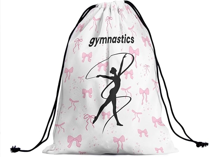 Gymnastics Grip Bag for Gymnasts Gymnastic Drawstring Bag Gym Athlete Bag