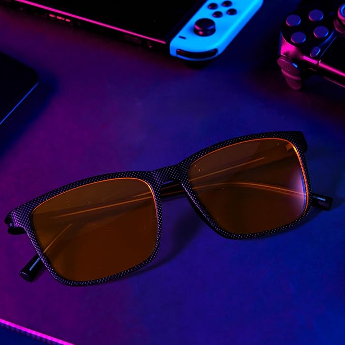 99% Blue Light Blocking Glasses Men Women Lightweight Frame Computer TV Gaming Eyeglasses Reduce Eyestrain