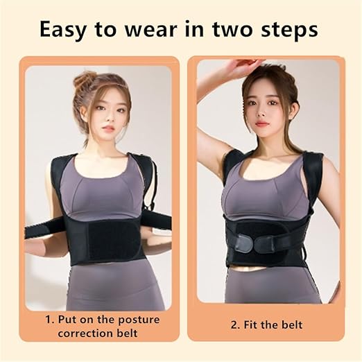 Back Brace for Women and Men,Shoulder Straightener,Back straightener,Adjustable Posture Corrector Suitable for Upper and Lower Back Pain Relief-Scoliosis,Hunchback,Spine Corrector(XXXL)