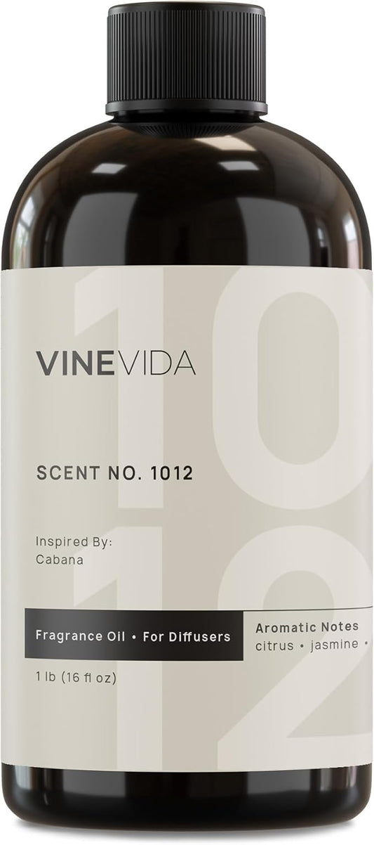 VINEVIDA (16oz) Hotel Fragrance Collection Diffuser Oil - Hotel Scents Diffusers for Home - Cold Air Diffuser Oil - Hotel Scent Essential Oil - Scent No.1012 Inspired by Ritz Carlton Hotel