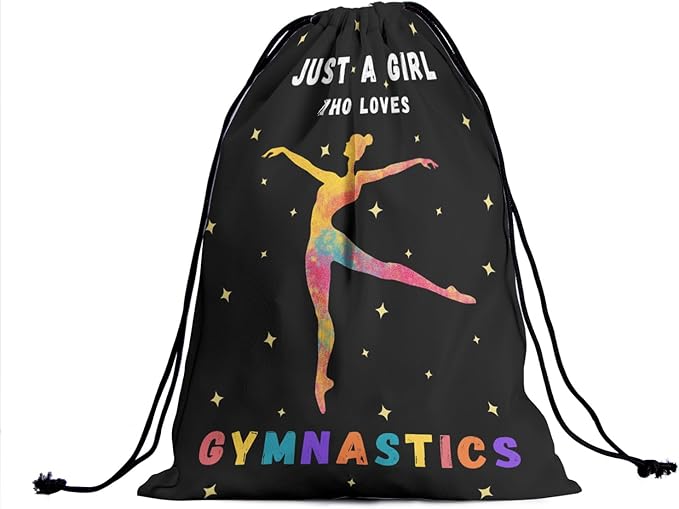 Gymnastics Grip Bag for Gymnasts Gymnastic Drawstring Bag Gym Athlete Bag