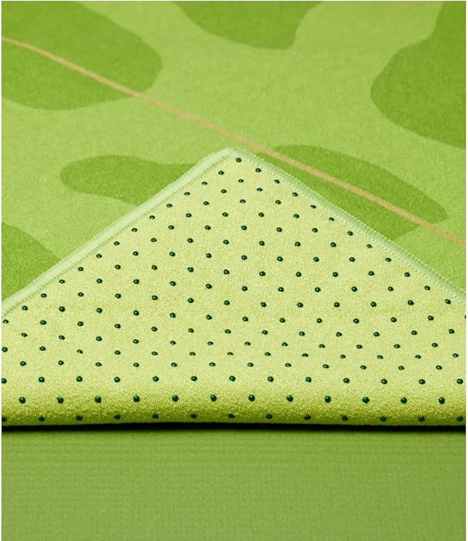 Manduka Yogitoes Hot Yoga Mat Towel - 71" | Moisture Activated Grip | Patented Silicone Nubs | Highly Absorbent, Durable & Easy Care | Made from Recycled Materials | 71 x 24 Inches