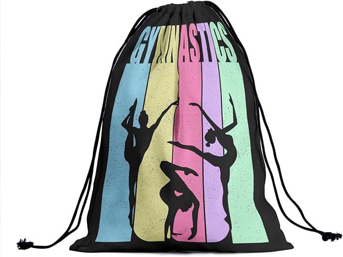 Gymnastics Grip Bag for Gymnasts Gymnastic Drawstring Bag Gym Athlete Bag