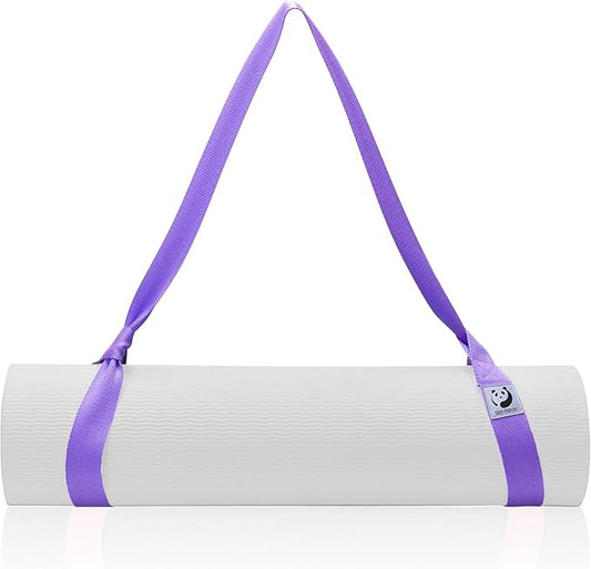 Slim Panda Yoga Mat Straps for Carrying, Adjustable Yoga Mat Carrier, Yoga Mat Sling(Yoga Mat Not Included)