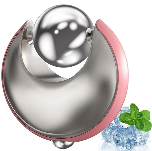 Ice Roller for Face Women - Ergonomic Facial Ice Roller for Full Face Care