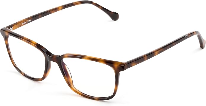 Felix Gray Faraday Blue Light Glasses for Women, Blue light glasses Men – Sleep & Wellness Support, Eye Strain Relief