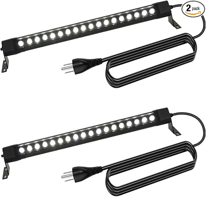 Outdoor Wall Washer Lights 2 Pack,36W 5000K Daylight White Wall Light,120V IP67 Waterproof 2ft Led Linear Wall Light Bar for Outdoor Indoor Building Sign, Hurches,Garden,Courtyards Lighting