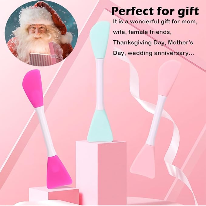 Silicone Face Mask Brush, Facial Mud Mask Applicator Brush Flexible for Applying Facial Mask,Sleeping Mask,Clay Mask,Body Lotion Mask Beauty Tools Makeup Brushes Applicator