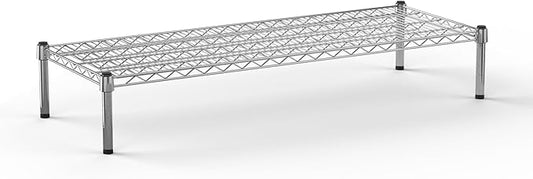 18" Deep x 48" Wide x 8" Height Wire Shelving Kit | 1-Tier | NSF Commercial Storage Rack Unit