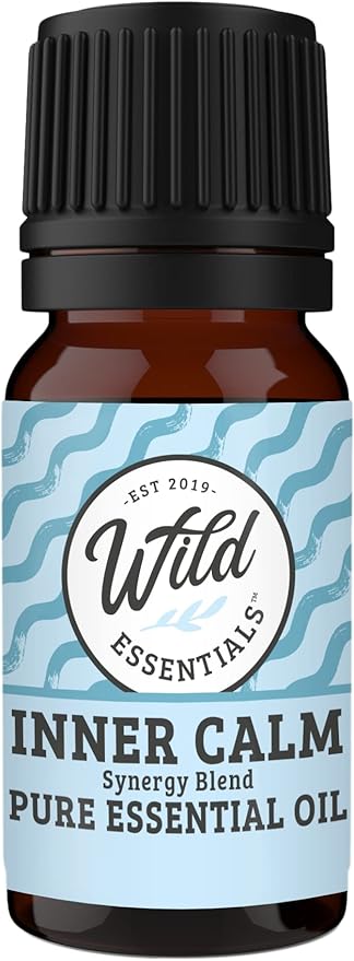 Wild Essentials Top-hat Skull Essential Oil Diffuser Necklace Gift Set with Inner Calm & Relax Oils – Nickel Free Alloy Pendant with 6 Lava Stones – USA Made Oils & Perfume Necklace – Family Company