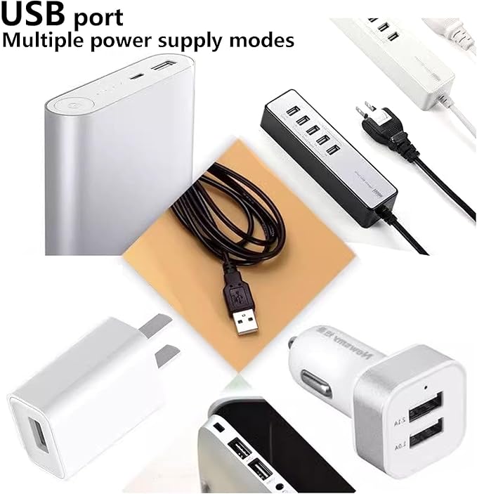 6 PCS Mini LED Spotlight for Display Cabinet, Aluminum USB Showcase Lights with Dimmer, 5V 1W Rotatable Jewelry Display Lighting for Painting Plant Picture (Cool White 6000K, Black)